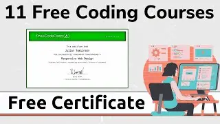 11 Free Coding Courses for Beginners with Free Certificate by freeCodeCamp