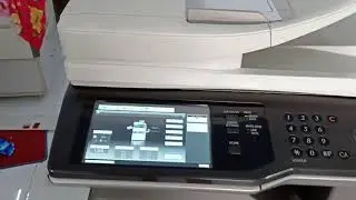 Sharp MX-M453N adjustment when copying 2 sides to 2 sides black lines