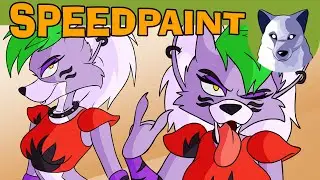 Roxanne Wolf - FNAF Security Breach Animation - Watch Me Animate! [Tony Crynight]