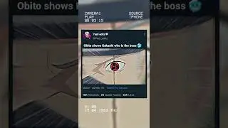 Obito shows Kakashi who is the boss 🥶 | 