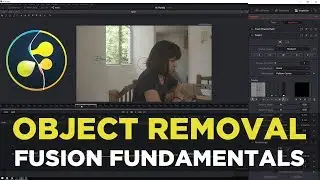 Object Removal/Clone Stamping! Davinci Resolve 15 Fusion Fundamentals Tutorial