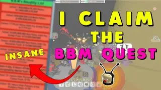 So...I Claimed The BBM's Quest 'INSANE LIST' | Bee Swarm Simulator
