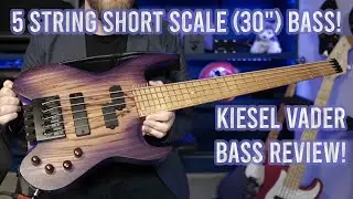 Short Scale 5 STRING bass???  (Kiesel Vader 5 Review)