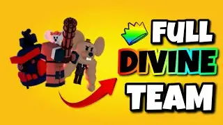 Full Team of 👑DIVINE UNITS👑 in Cheese TD 🧀DIVINE JUGGERNAUT AND MORE