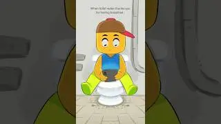 Pov : toilet water after breakfast :× 