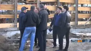 Решается вопрос дальнейшего размещения жильцов частично обрушенного дома на Кальвица