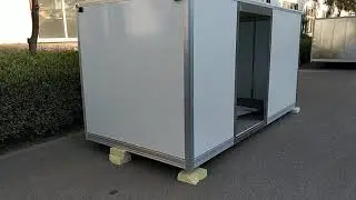Fiberglass dry truck body