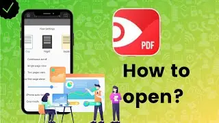 How to open PDF file in the presentation mode on PDF Expert?