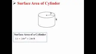 Surface Area of Cylinders