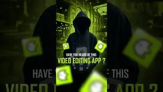 HAVE YOU HEARD OF THIS EDITING APP 👀💚 ? #Shorts #Short #YoutubeShort