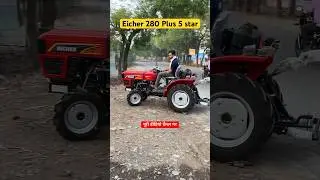 Eicher 280 plus Mini tractor 4x4 #tractortv #tractortv1 #eicherminitractor #eicher