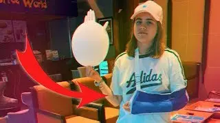 ЛИЗЗКА СЛОМАЛА РУКУ ВО ВРЕМЯ ОТДЫХА