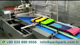 Havlu & Ev Tekstili Paketleme, Sympack 35 Serisi Tam Otomatik Sürekli Kesim Shrink Ambalaj Makinesi