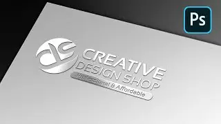 **Elevate Your Logos: Silver Embossed Mockup Tutorial (FREE PSD Download!)**