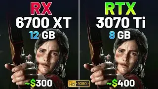 RX 6700 XT vs RTX 3070 Ti - Test in 12 Games in 2024