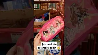 Okul için kalemliklet gelmiş şok marketde#şokucuz #shortsyoutube #trenshort #trendingshort #youtube