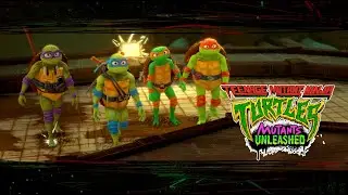 Teenage Mutant Ninja Turtles: Mutants Unleashed | Прохождение игры (2 Игрока)