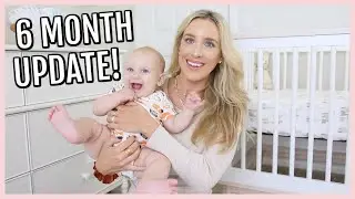ARLO'S 6 MONTH UPDATE! CRAWLING, STANDING, SLEEPING, FOOD, ETC! OLIVIA ZAPO