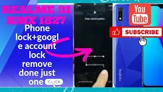 Realme 3i RMX 1827 phone lock  + frp lock remove  done  by  unlock tool net 2021 just one click.
