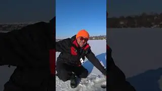 Я в шоці, крига як скеля. Риба активна.