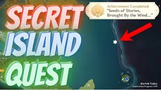 How to find the secret island - Seeds of stories brought by the wind | Genshin Impact walkthrough