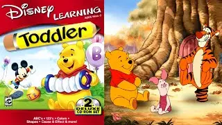 Disney Learning Toddler Winnie & Mickey - 2 CD Deluxe Set (2000) [PC, Windows] longplay