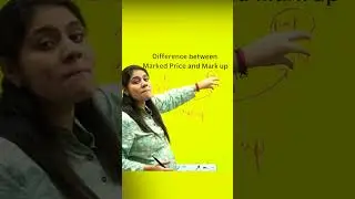 Difference between Marked price and Markup#CAT##quant#profitloss#dreammaths