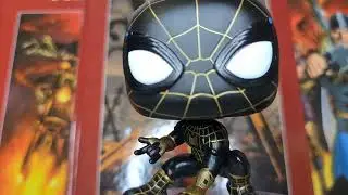 Фигурка Funko POP! Spider-Man: No Way Home – Spider-Man Black and Gold Suit! (911)