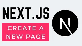 How To Create A New Page In Next.js (Easy)