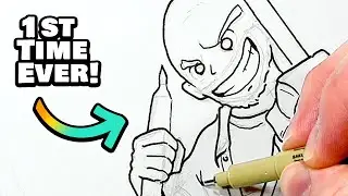 I've NEVER Drawn ANIME... Until Now!