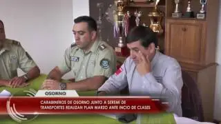 Carabineros de Osorno junto a Seremi de Transportes realizan Plan Marzo