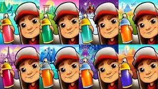Subway Surfers 2018 Iceland VS Tokyo Saint Petersburg Washington DC Mexico Paris Chicago Cairo