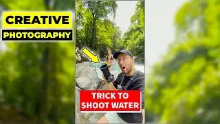 PHOTOGRAPHY TRICK with water #shorts