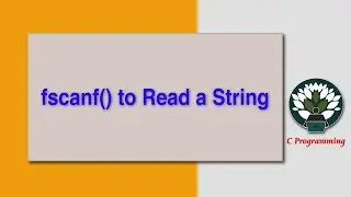 fscanf() to Read a String