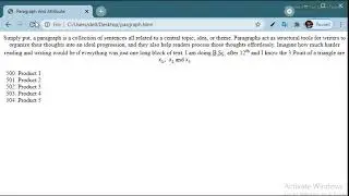 How to make list in website with HTML (HTML से वेबसाइट में लिस्ट कैसे बनाये) in Hindi Part-2