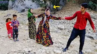 Finding the location of Setareh and Maryam by their husband Abbas