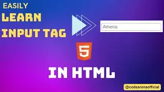 Mastering Input tag in HTML -  A Beginner's Guide