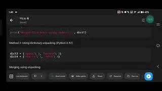 Python | Merging Two Dictionaries