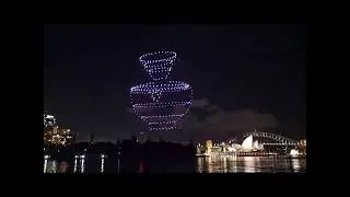 Versace Dylan Purple  Drone Light Show  ( test )
