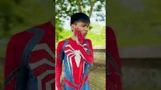 Joker uses mannequin to control Spidergirl to harm Spiderman and Joker is punished #shorts #funny