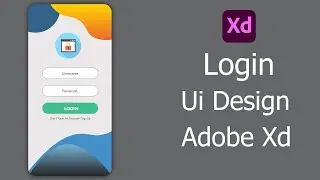 Xd Android Login Page UI Mobile Design (IOS - IPhone and Android Ui Design)