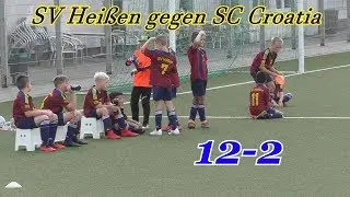 SV Heißen gegen SC Croatia   12 - 2
