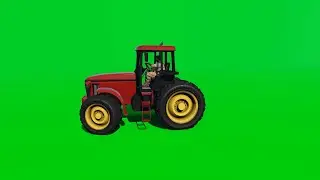 Green Screen Tractor || Tractor Video || Green Screen Effects || VFX Background || HD