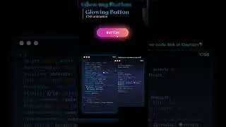 ✨🔘 Create a Stunning Glowing Button with CSS Animation! 🎨💥||