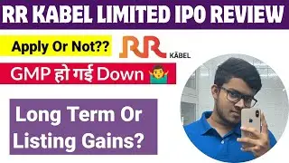 RR KABEL LIMITED IPO - APPLY OR AVOID?