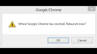 How to fix Whoa! Google Chrome has crashed  Relaunch Now?  with 3 simple steps I Google Chrome FAQs