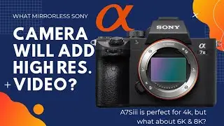 6K/8K Sony Mirrorless Camera! The Alpha to Surpass 4K  Video!
