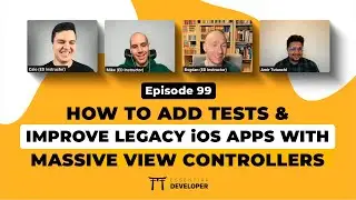 How senior iOS devs test & refactor legacy code with Massive View Controllers | Live Dev Mentoring