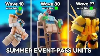 VOLLEYBALL SPEAKERMAN vs LIFEGUARD SPEAKERMAN vs SOLAR FLARE TV MAN🔥(Toilet Tower Defense)