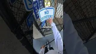 No Scooters😠 